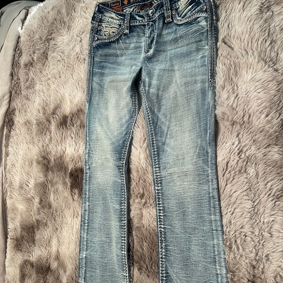 Rock Revival Light Blue Boot Cut Jeans